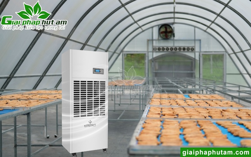 máy hút độ ẩm nhà kính, nhà màng, nhà lưới Kosmen KM-180S 180L