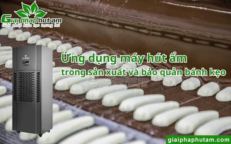 Máy hút ẩm bảo quản bánh kẹo