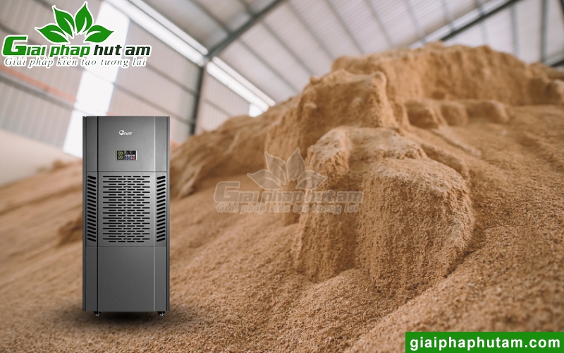 Máy hút ẩm bảo quản thức ăn chăn nuôi Fujie HM-180N