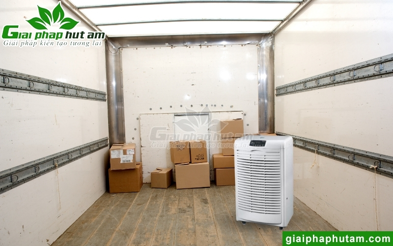 Máy hút ẩm cho container bảo quản hàng