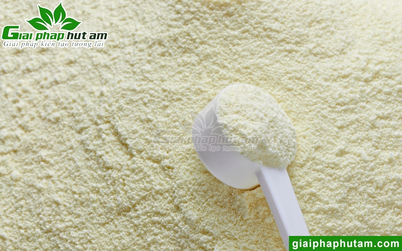 Máy hút ẩm cho ngành sữa ứng dụng cho sản xuất sữa bột