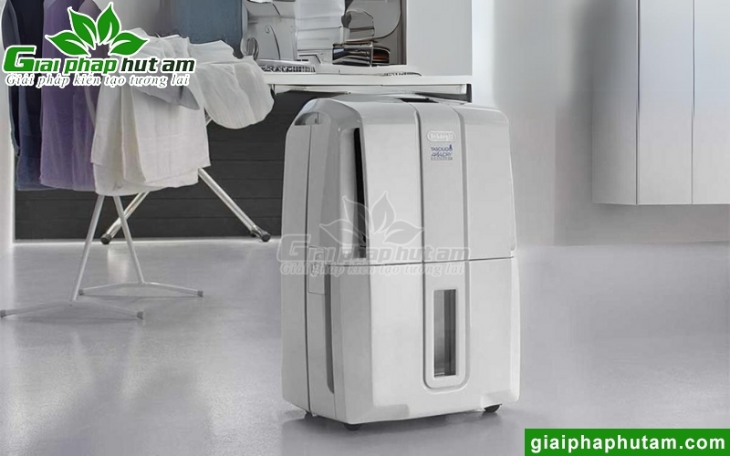 máy hút ẩm delonghi thiết kế nhỏ gọn, tiện lợi