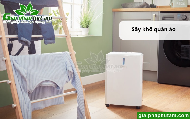 tính năng sấy khô quần áo của Máy Hút Ẩm Tại Hà Tĩnh
