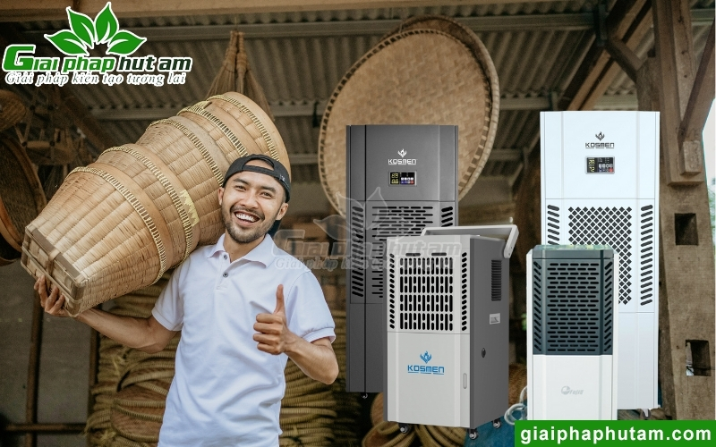 các mẫu Máy hút ẩm sấy và bảo quản mây tre đan