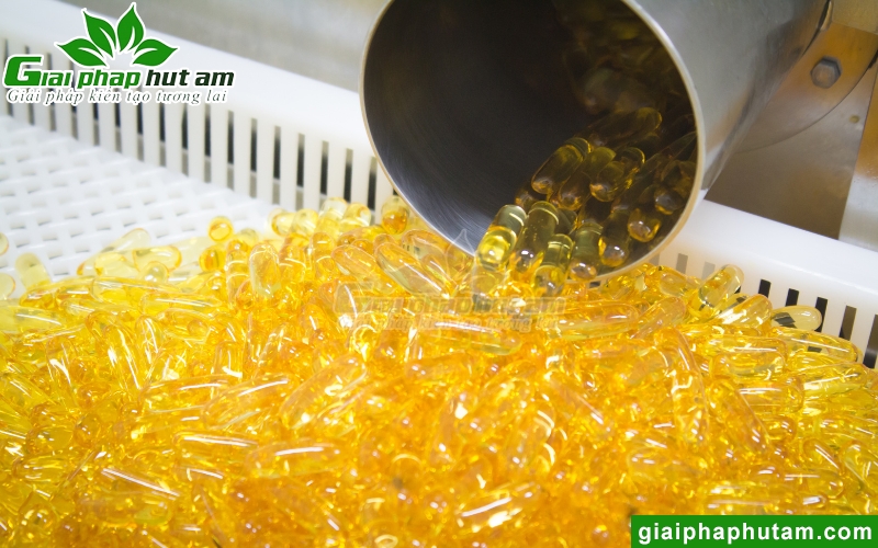 độ ẩm ảnh hưởng đến viên nang mềm