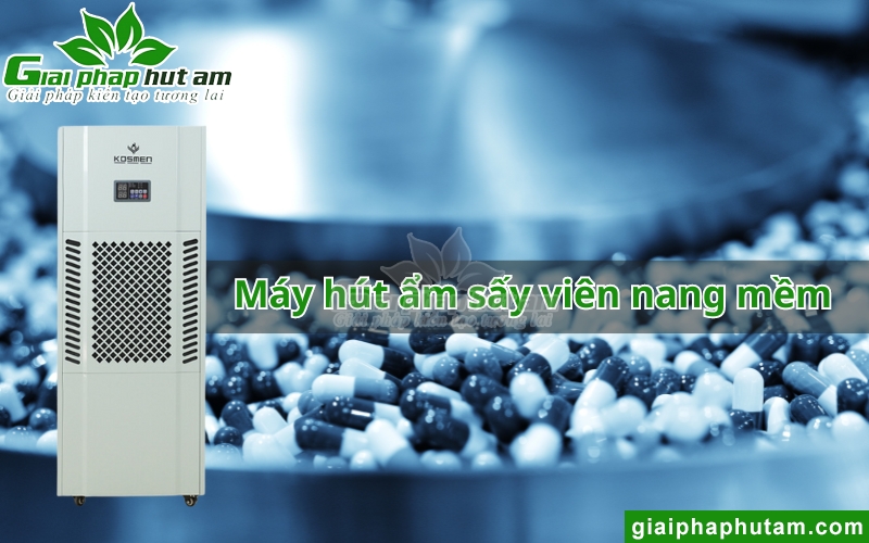 ứng dung Máy hút ẩm sấy và kiểm soát ẩm cho viên nang mềm