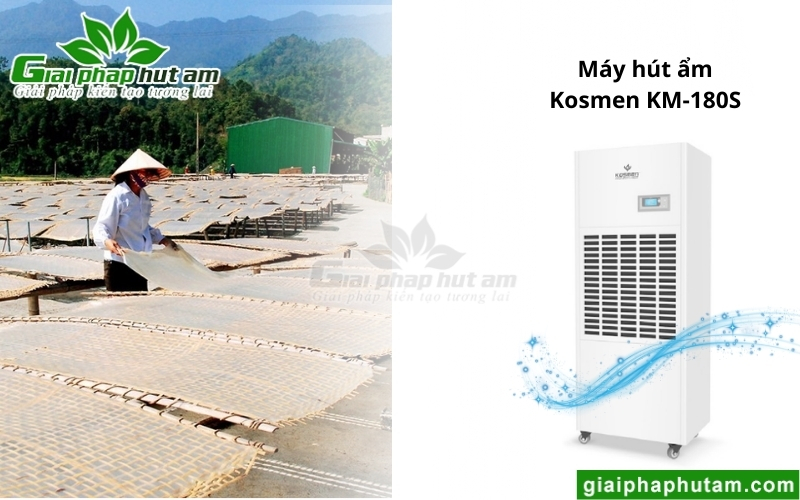 Máy hút ẩm tại Cao Bằng  Kosmen KM-180S