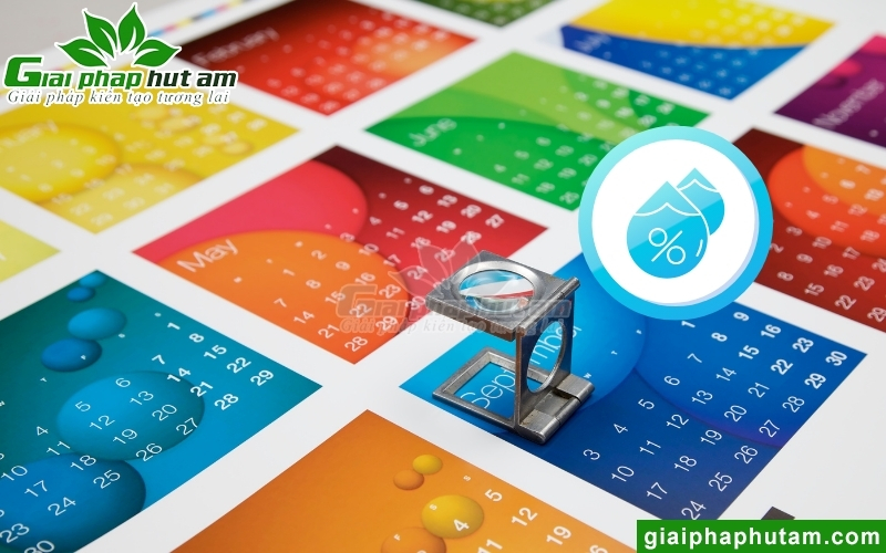 độ ẩm tiêu chuẩn trong in ấn