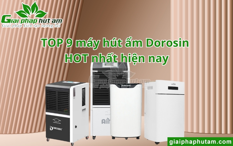 top 8 máy hút ẩm dorosin