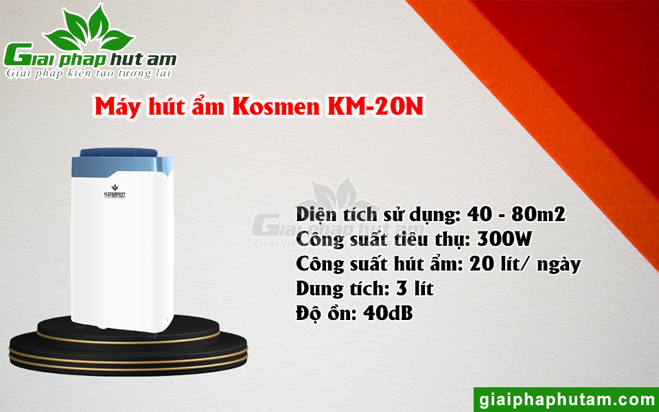 Máy hút ẩm Kosmen KM-20N