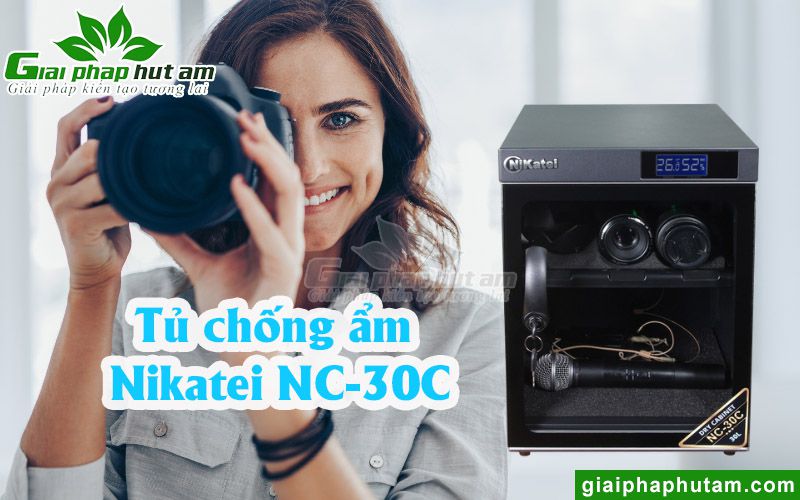 Tủ chống ẩm 30l Nikatei NC-30C