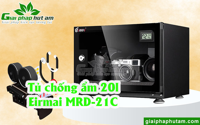 Tủ chống ẩm máy ảnh 20l Eirmai MRD-21C