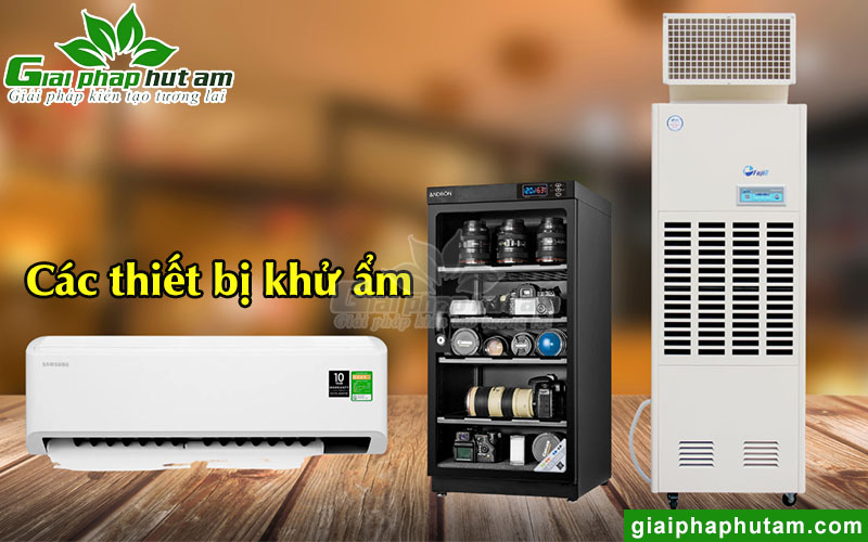Các sản phẩm thiết bị khử ẩm hiệu quả