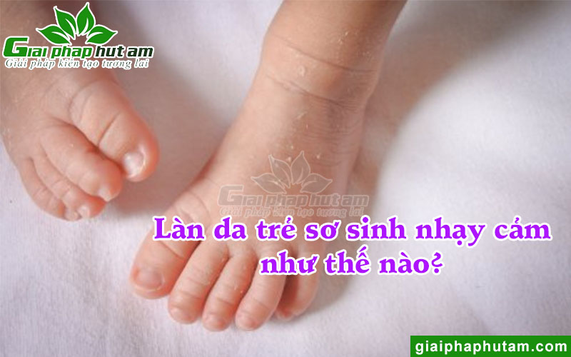 Da trẻ nhỏ sơ sinh nhạy cảm như thế nào?
