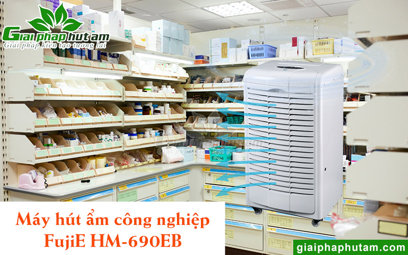 Máy hút ẩm công suất lớn FujiE HM-690EB