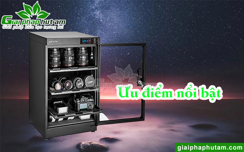 Ưu điểm tuyệt vời mà chiếc tủ chống ẩm 80l mang đến