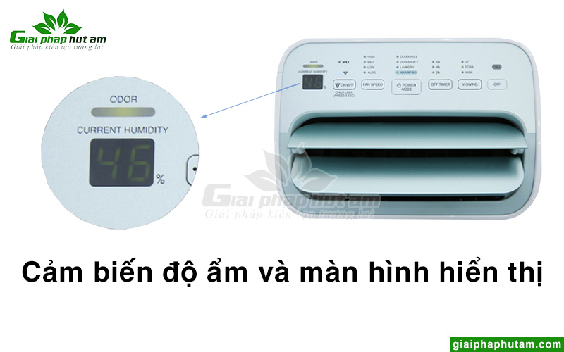 Chức năng cảm biến độ ẩm thông minh