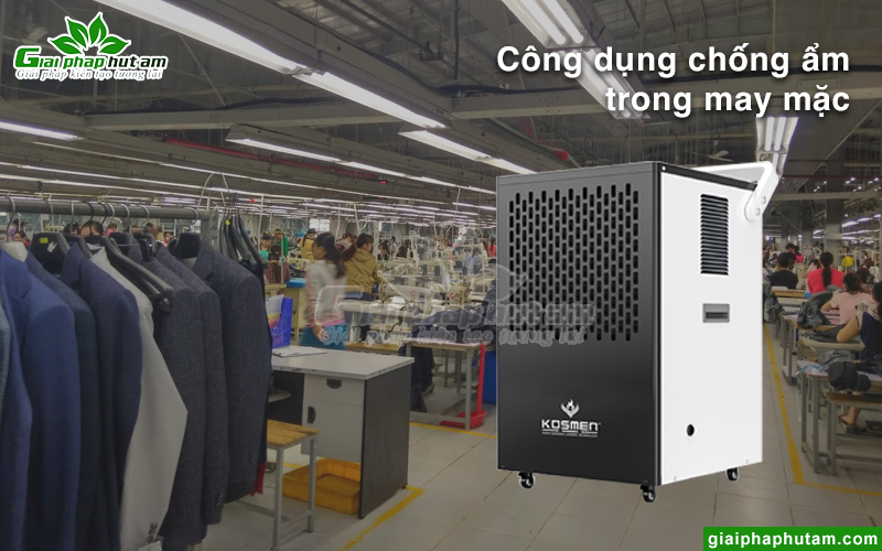 Công dụng chống ẩm của máy hút ẩm công nghiệp