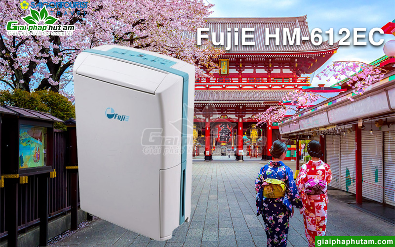 Máy hút ẩm gia đình của Nhật FujiE HM-612EC