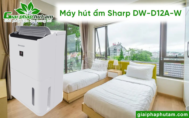 Máy hút ẩm Sharp DW-D12A-W