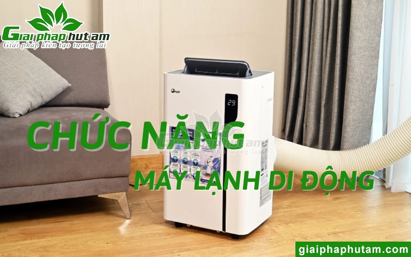 Chức Năng Của Máy Lạnh Di Động - Cách Điều Chỉnh Chức Năng Bằng Remote
