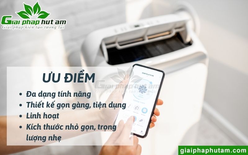 Ưu điểm của máy lạnh di động so với máy lạnh truyền thống