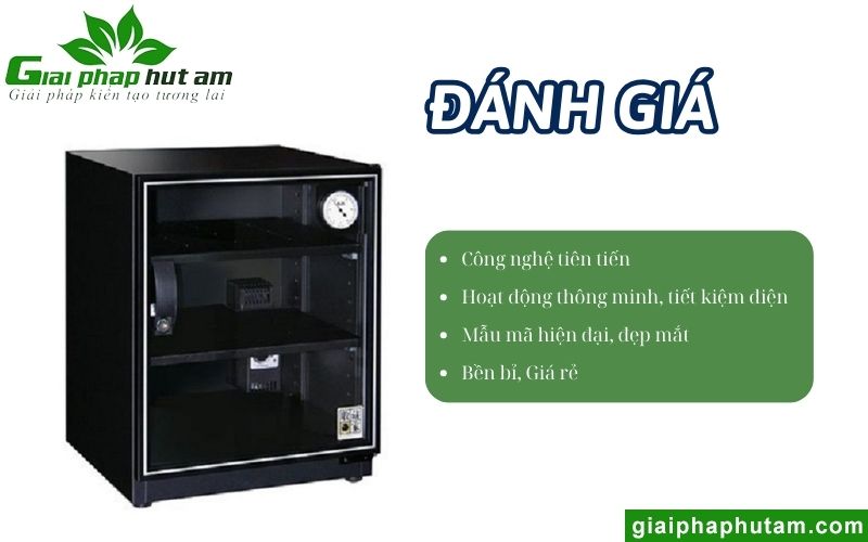 Đánh giá tủ chống ẩm Eureka thu hút người dùng