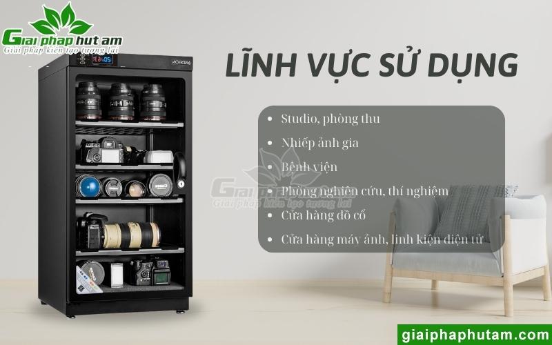 Lĩnh vực sử dụng tủ chống ẩm